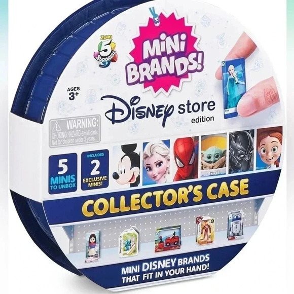 New Zuru 5 Surprise Disney Store Mini Brands Collectors Case, Multicolor - Picture 3 of 12